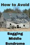Avoid the sagging middle problem that many novel writers encounter.