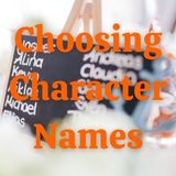 choosing character names