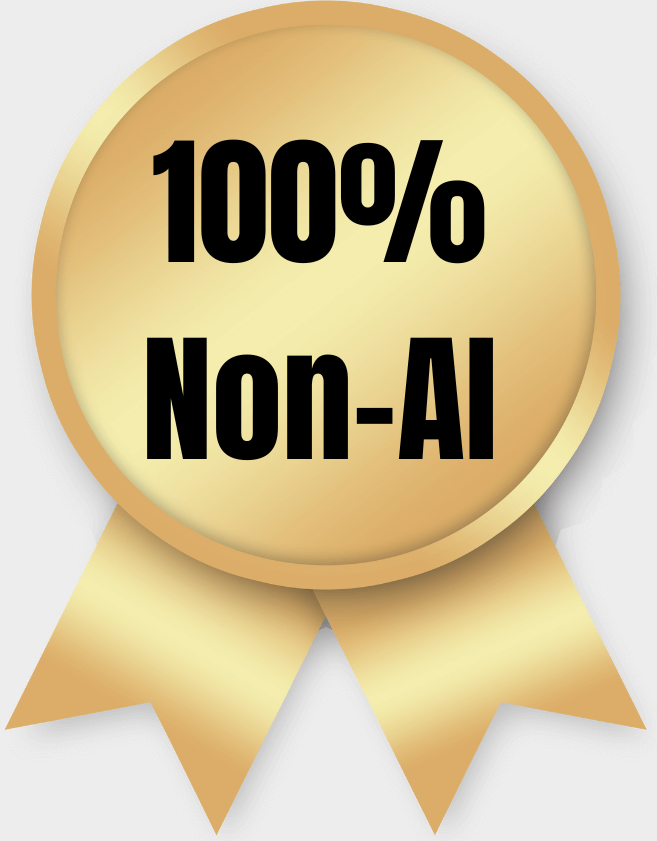 guaranteed non-AI guaranteed non-AI