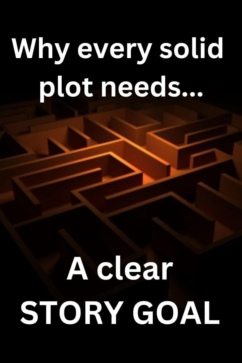 Choosing a story goal is the most important step in creating a plot for your novel.