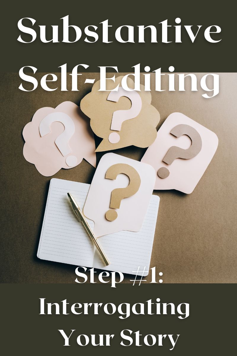 writing technique used for an episodic plot substantive self-editing