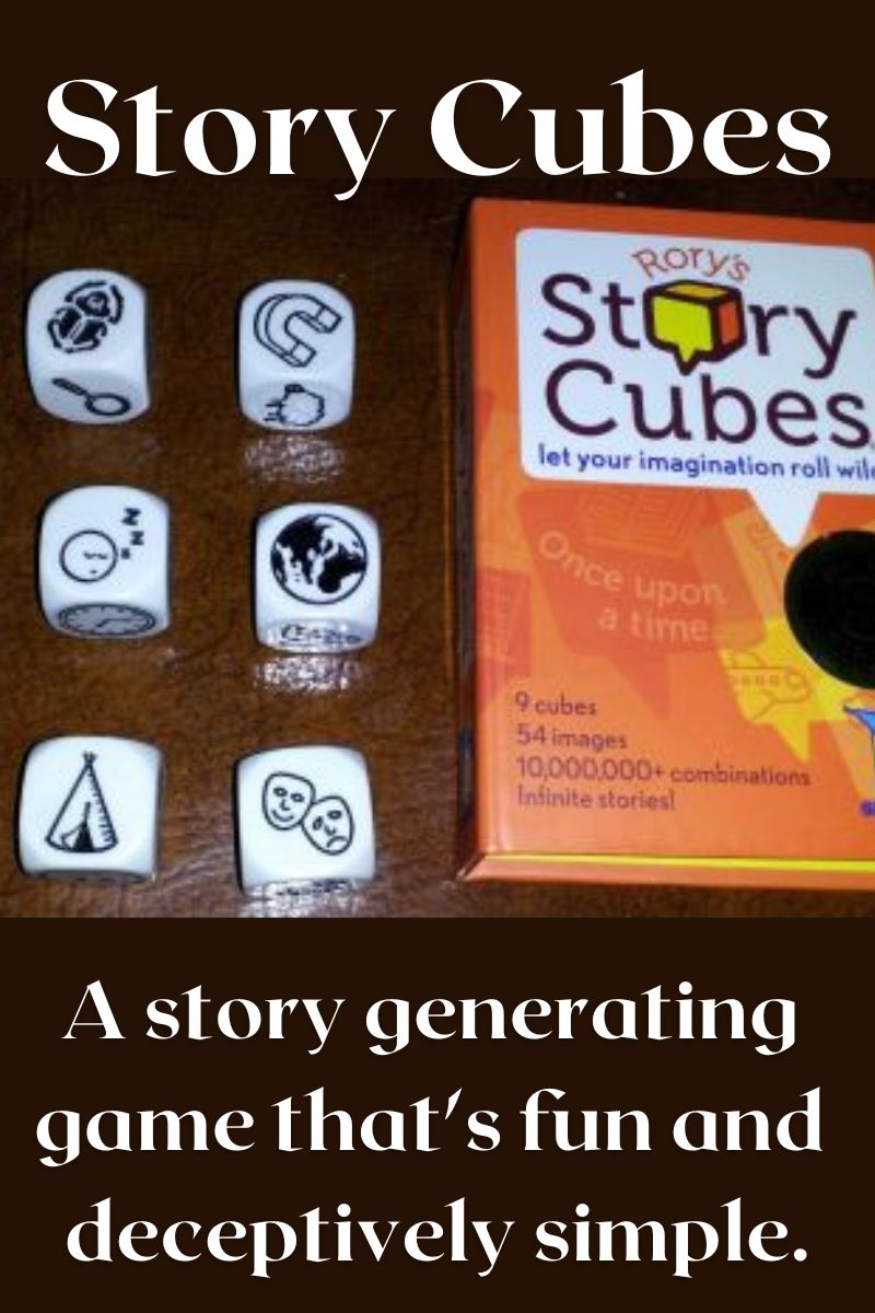 Creating stories with Rory's Story Cubes is easy and fun for all ages.