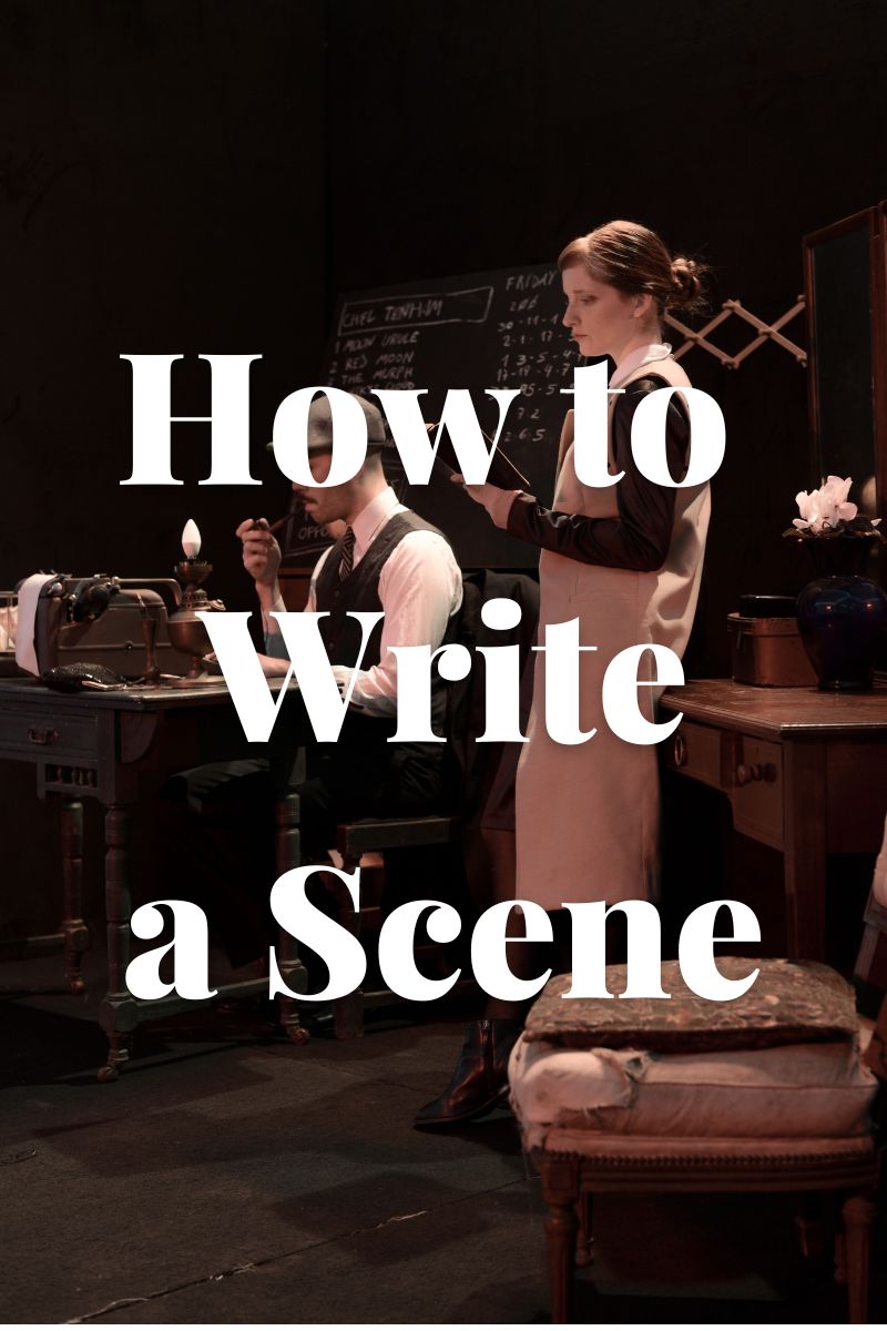 how to write a scene