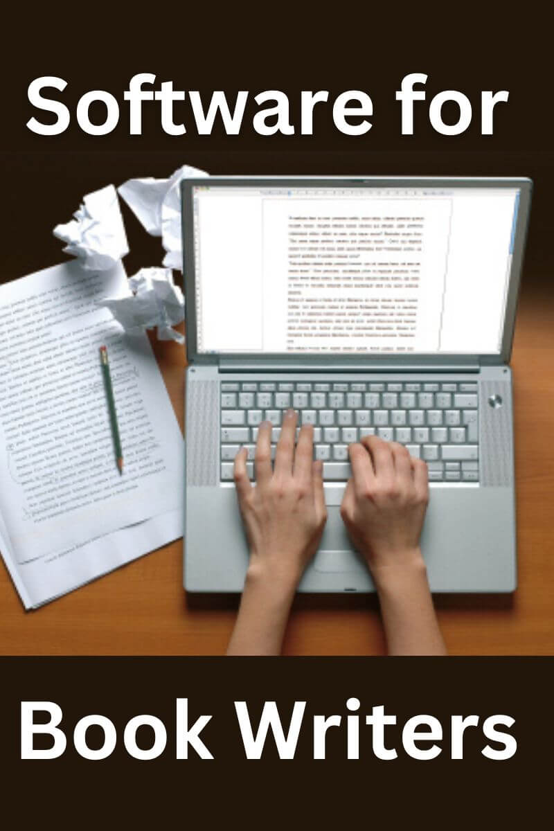 The pros and cons of using book writing software to develop your book or novel.