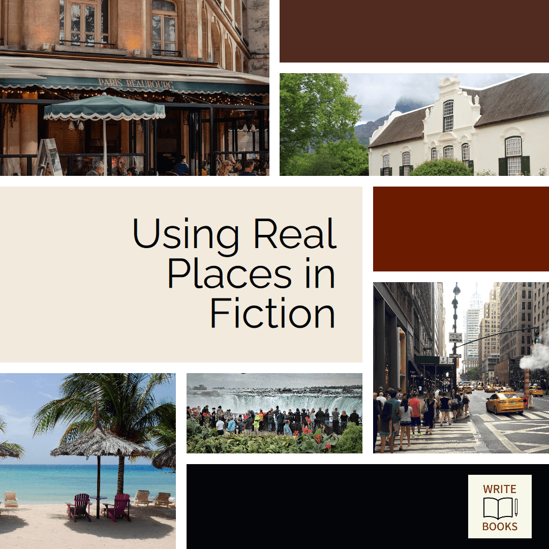 using real places as settings
