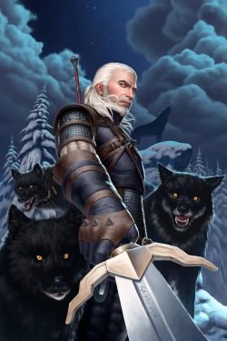 "The White Wolf" by Geikou 2018